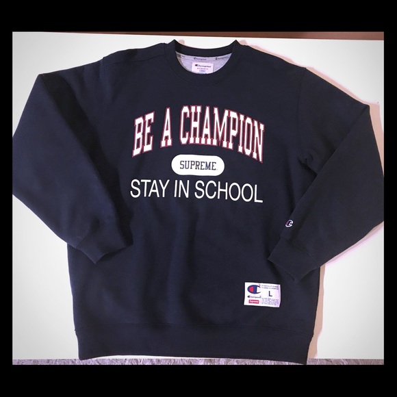be a champion supreme stay in school